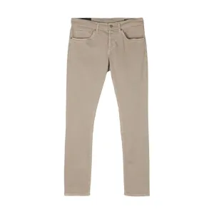 Pantalone Uomo Beige cinque tasche