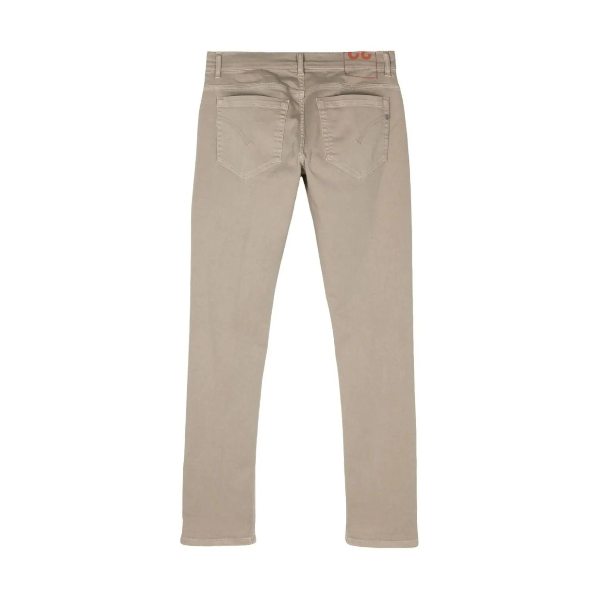 Pantalone Uomo Beige cinque tasche