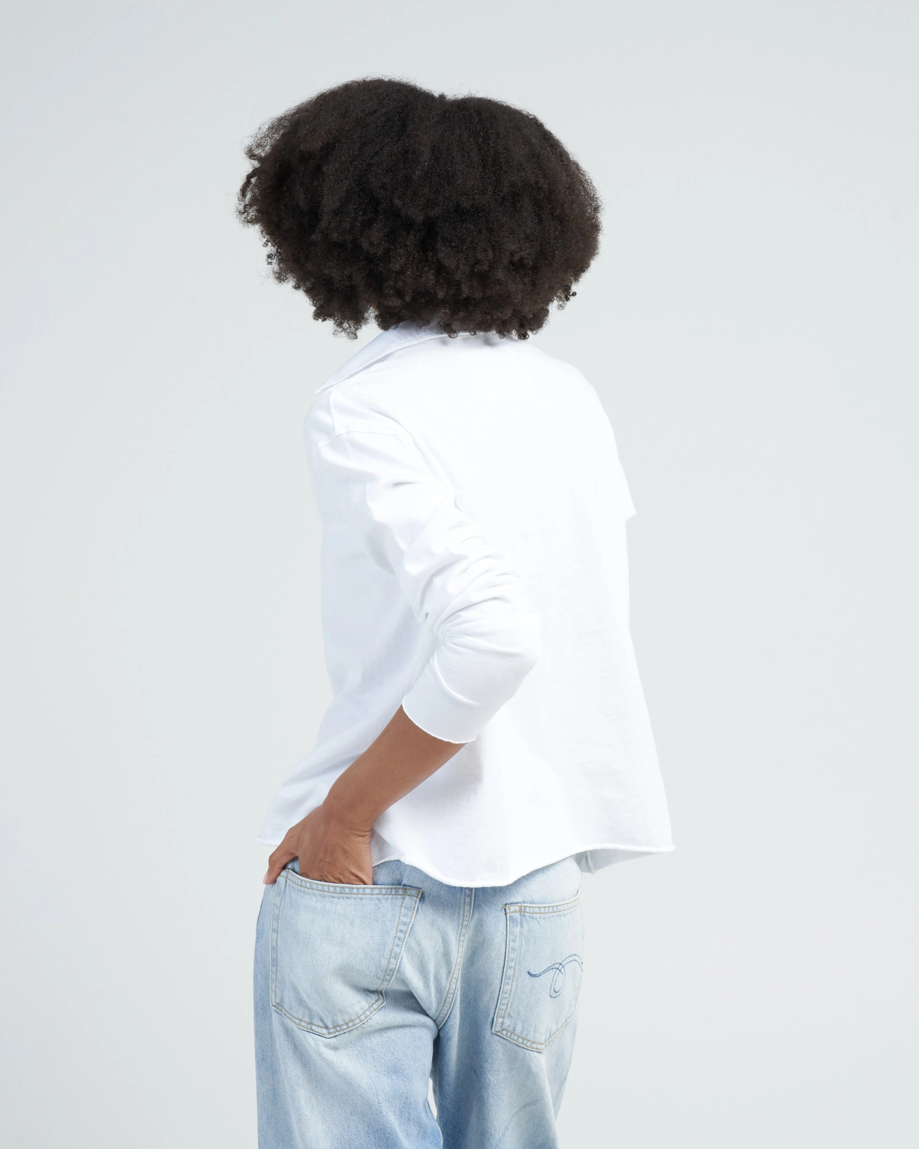patrick popover henley - white