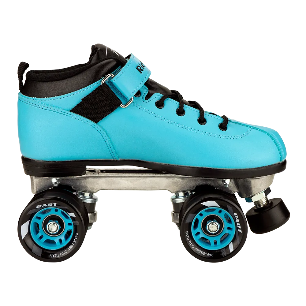 Riedell Dart Roller Skate Set Light Blue