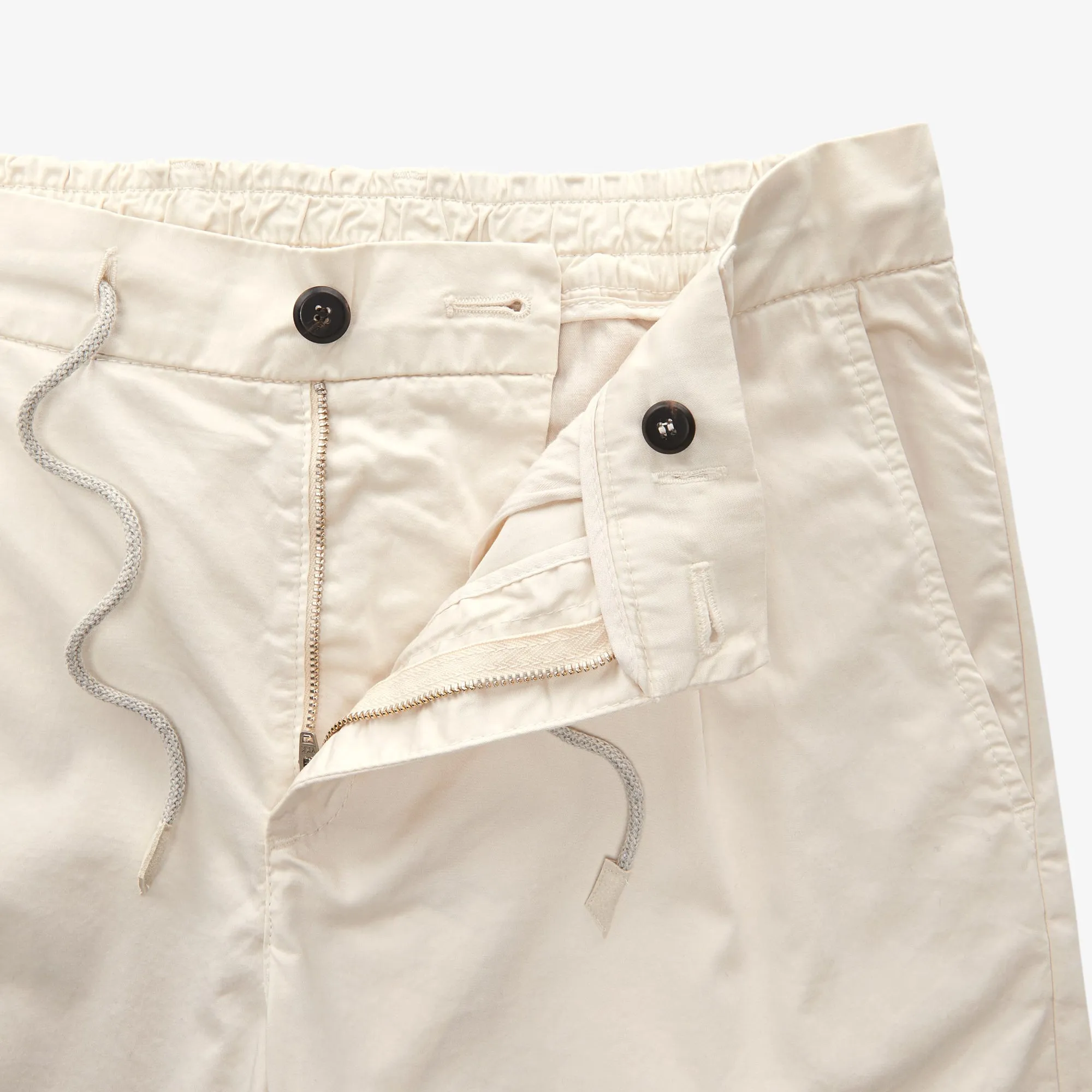 Sand Cotton Jogger-Style Chino Pants - ELEVENTY