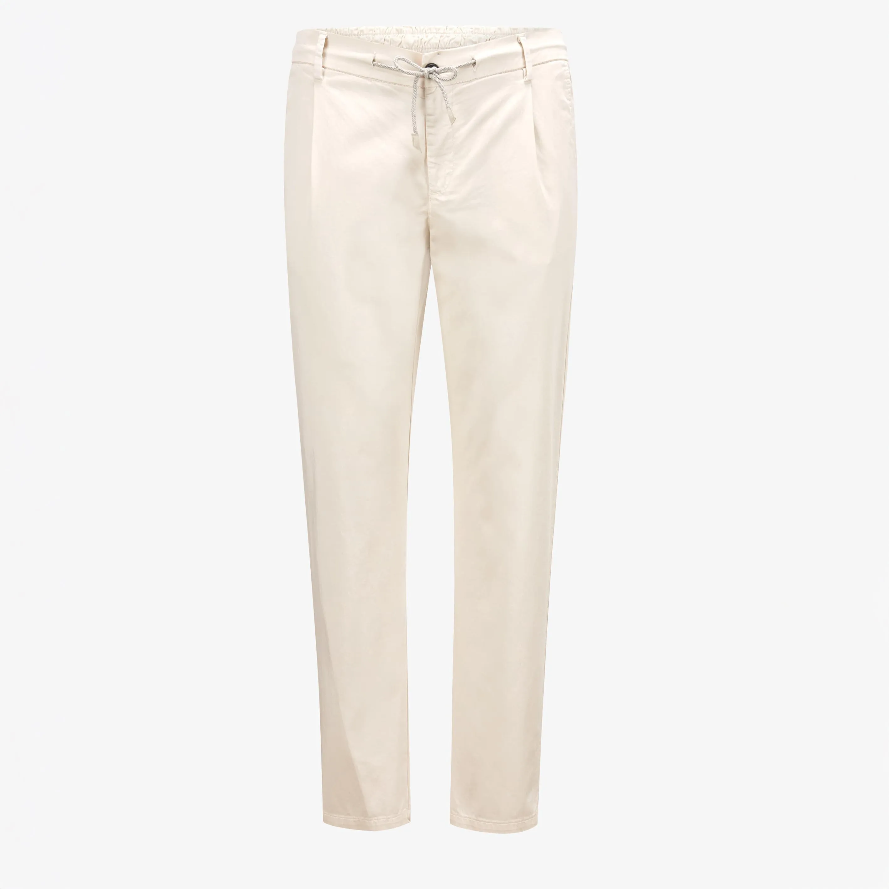 Sand Cotton Jogger-Style Chino Pants - ELEVENTY