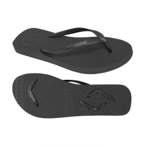 Slim Black Flip-Flops