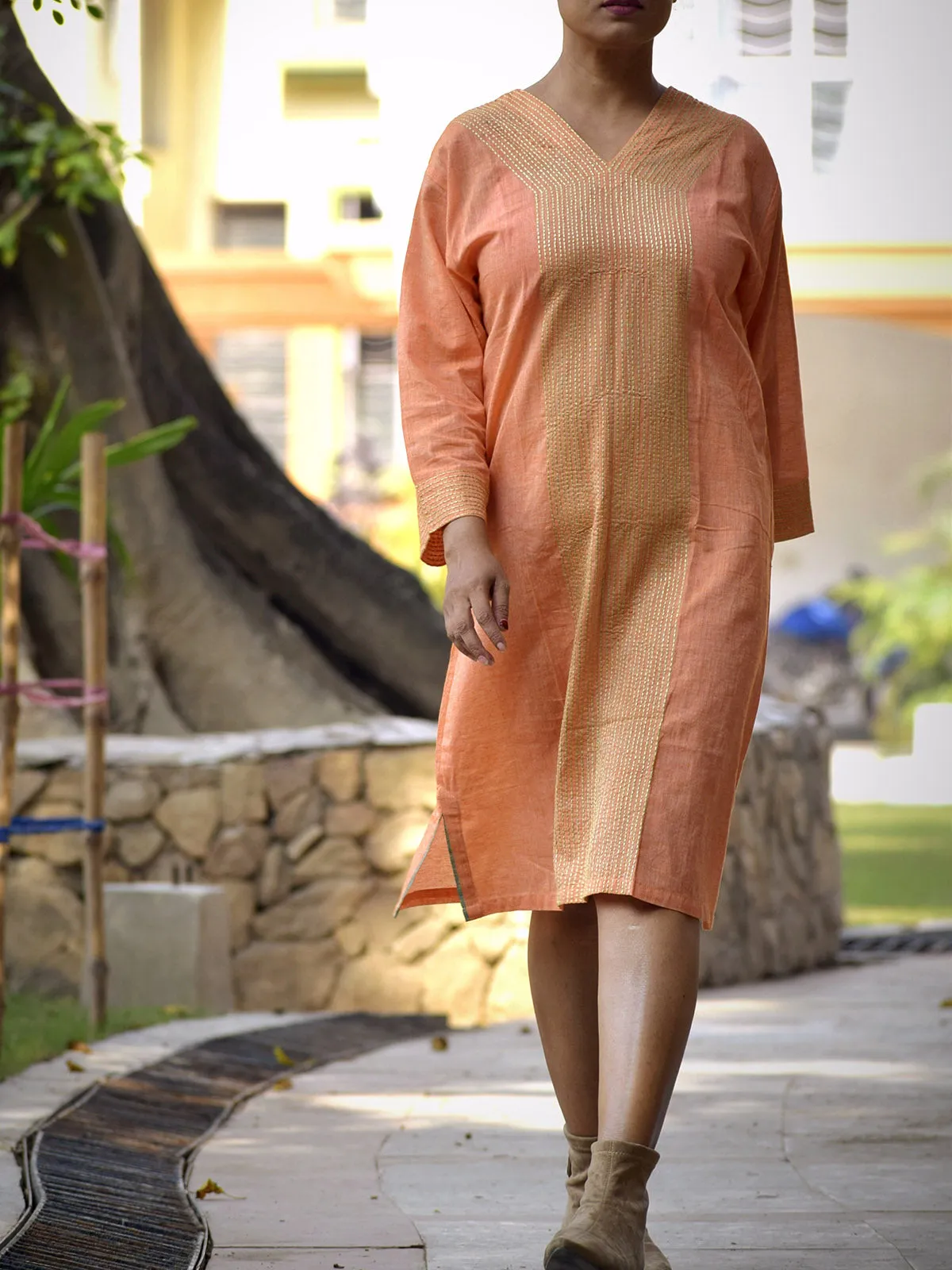 Sundowner Dress Orange