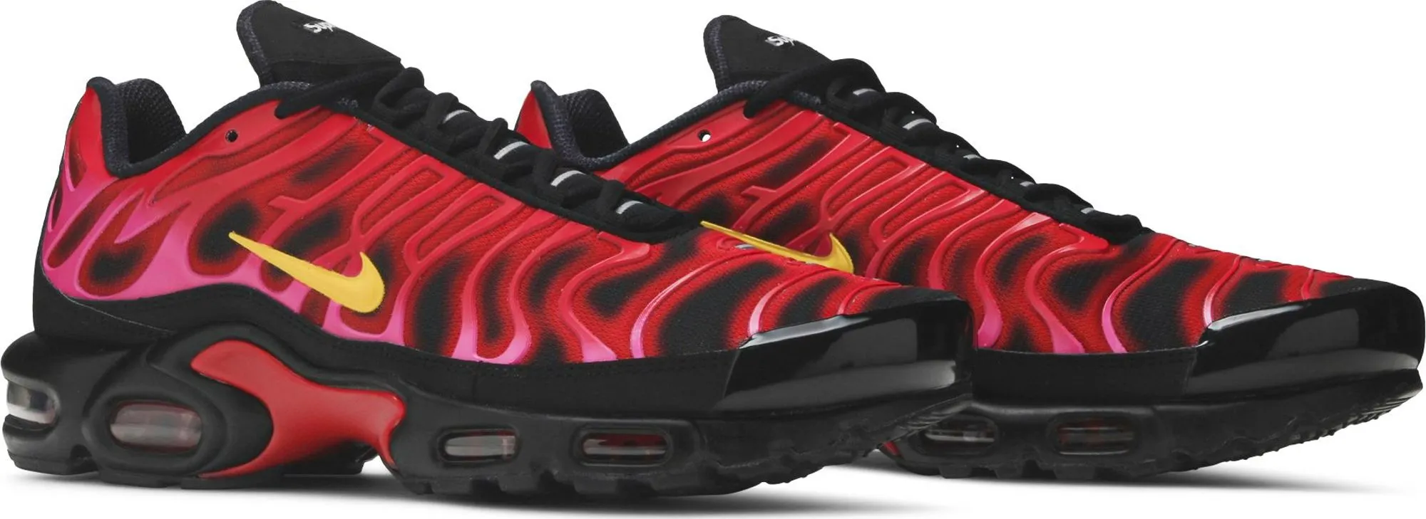 Supreme x Air Max Plus TN 'University Red / Black'
