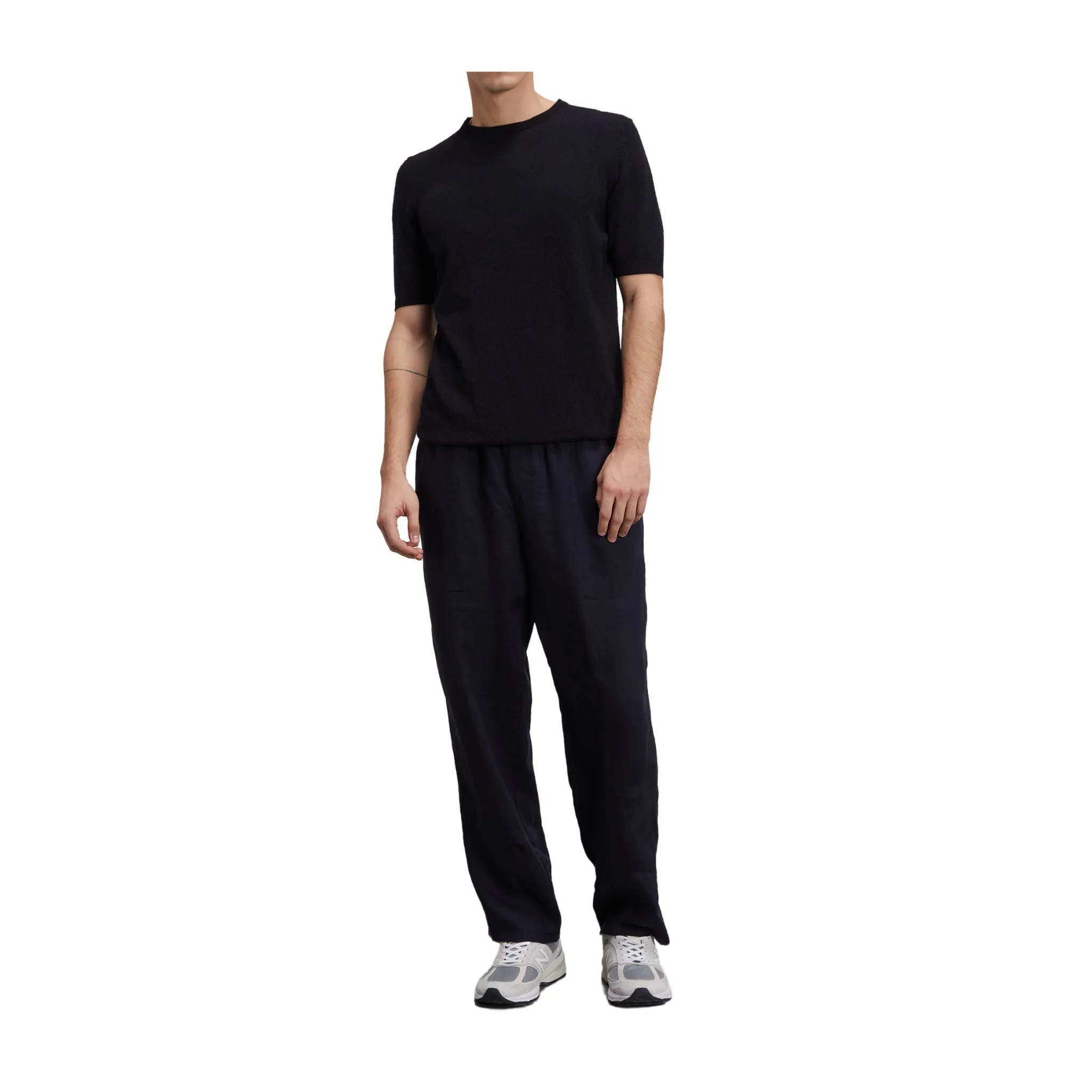 T-shirt Uomo in maglia effetto spugna