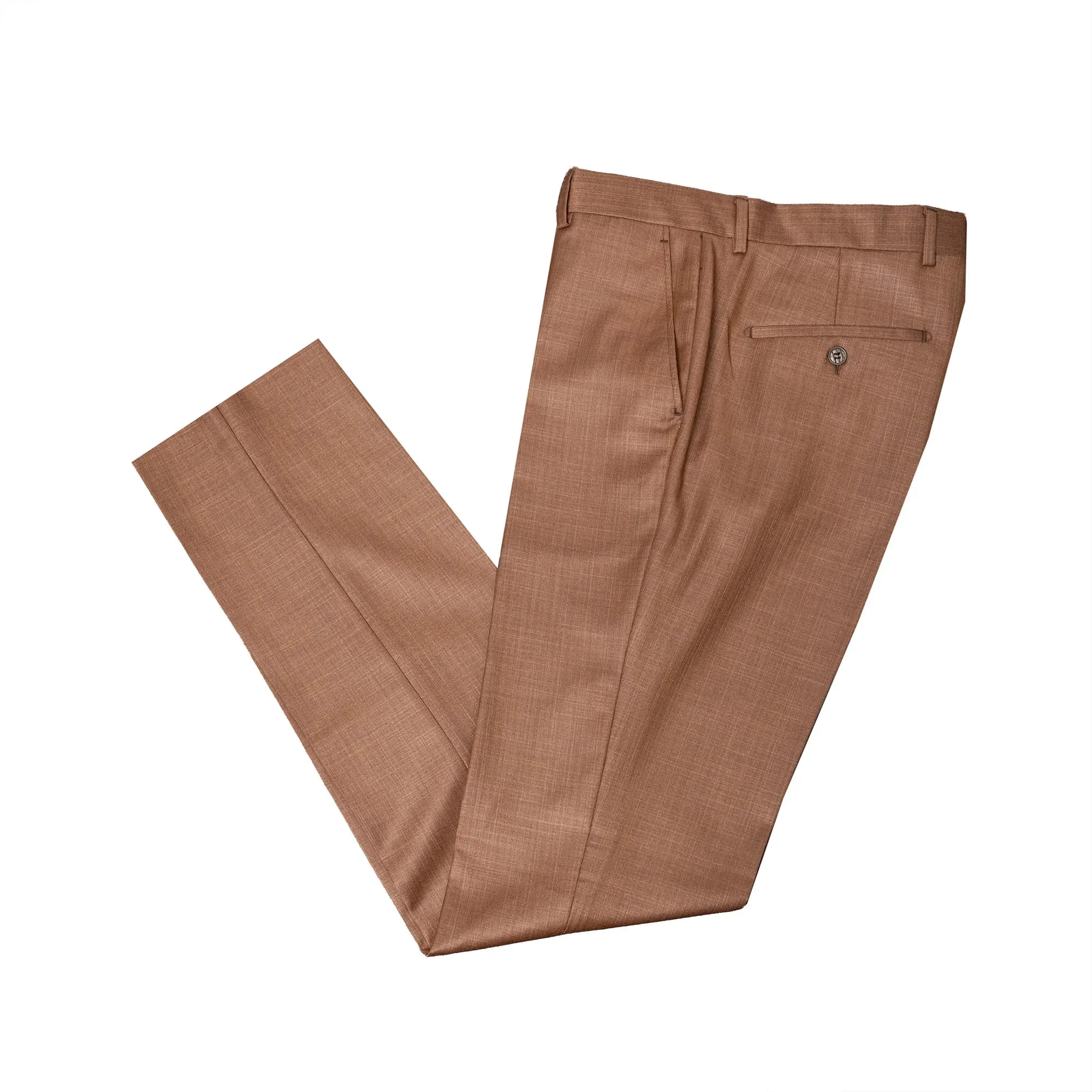 Vincenzo | Chocolate Brown 3-Piece Tailored-Fit Suit