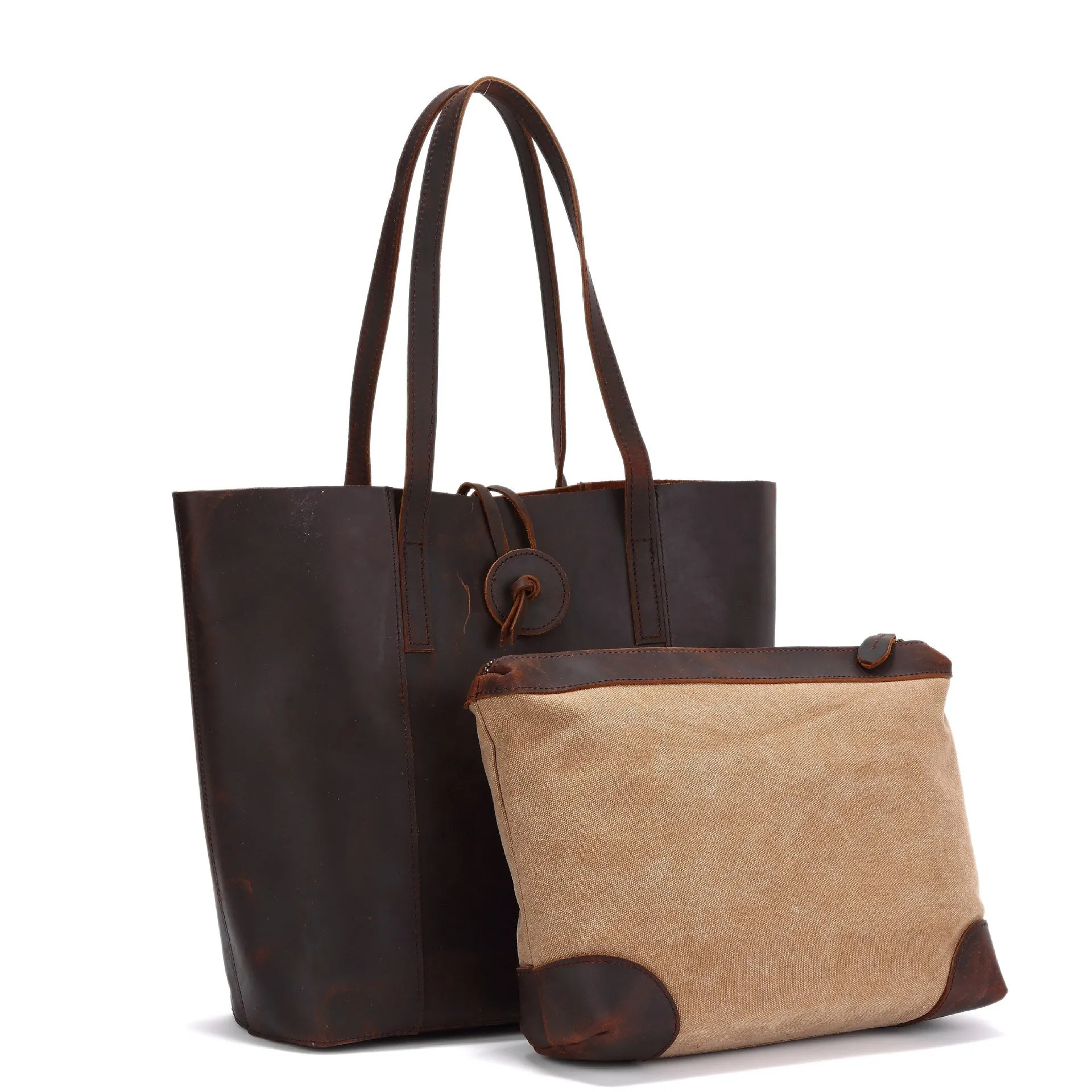 Womens Genuine Leather Handbag
